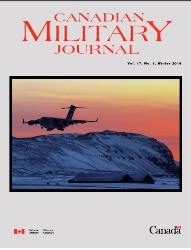 Canadian Military Journal №1 2017