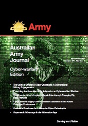 Australian Army Journal №2 2018 (Cyber-Warfare edition)