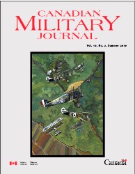 Canadian Military Journal №3 2019