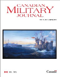 Canadian Military Journal №2 2021